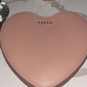 Furla Blush Heart Crossbody Bag